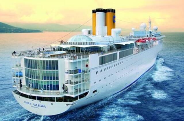 Kruizinis laivas "Costa Allegra" greitai pasieks Seišelių salas