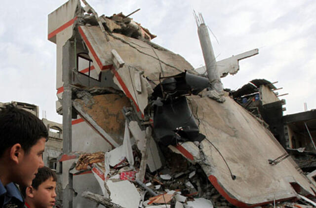 Per Izraelio antskrydį Gazos ruože žuvo dar trys palestiniečiai