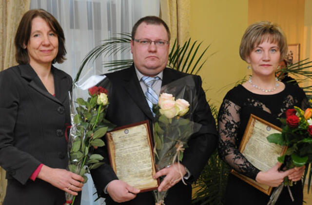 Rotariečių premijos - trims mokytojams