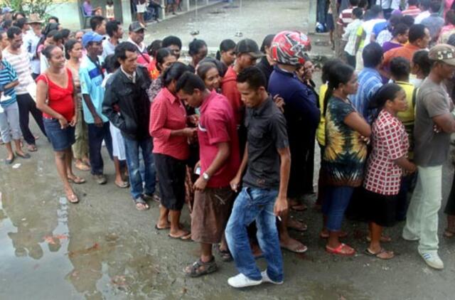 Rytų Timore renkamas prezidentas