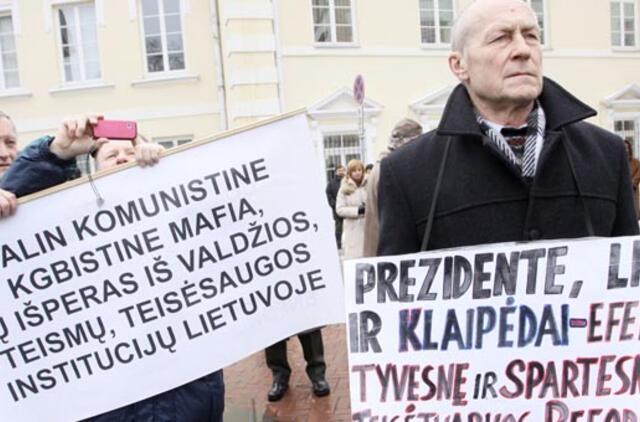 Šeštadienį rengiama protesto akcija  prieš korumpuotą teisinę sistemą