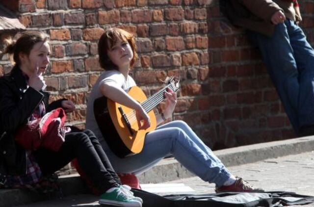 Šiltesni orai palepins tik trečiadienį