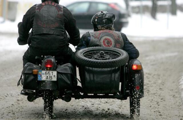 Siūloma griežtinti motociklininkų kontrolę