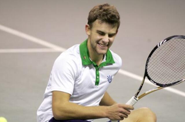 Tenisininkas L.Grigelis tapo nugalėtoju ir turnyre Prancūzijoje