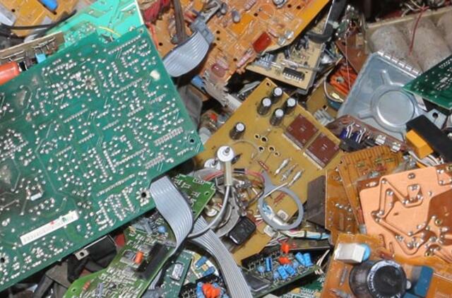 Tik trečdalis visų elektroninių atliekų surenkamos ir apdirbamos tinkamai