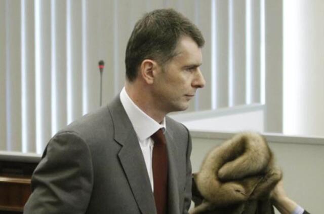 Vladimiras Putinas pasiūlė Michailui Prochorovui ministro postą