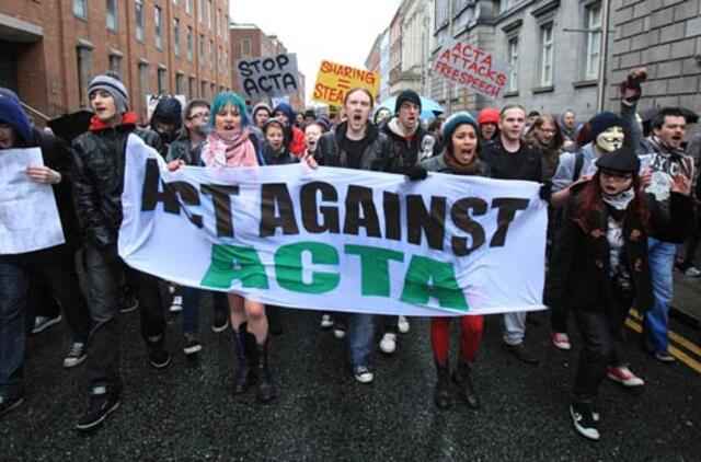 ACTA – ar valdžios pažadai dėl viešų diskusijų jau pamiršti?