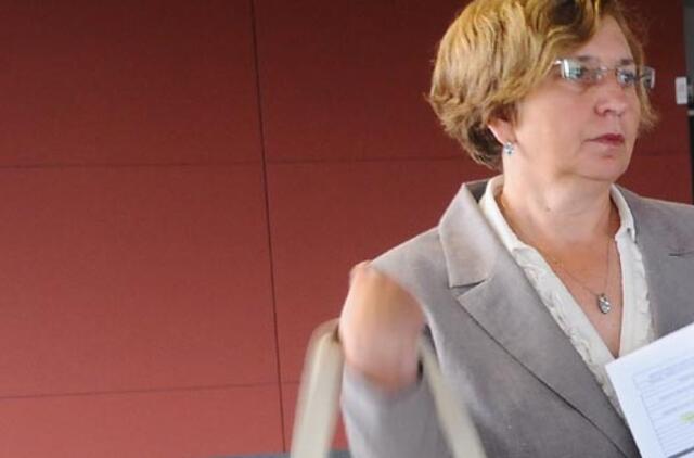 Administracijos direktorė - prieš plakatus ir skelbimus