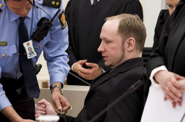 Andersas Beringas Breivikas teigia, kad normaliomis aplinkybėmis jis yra malonus žmogus