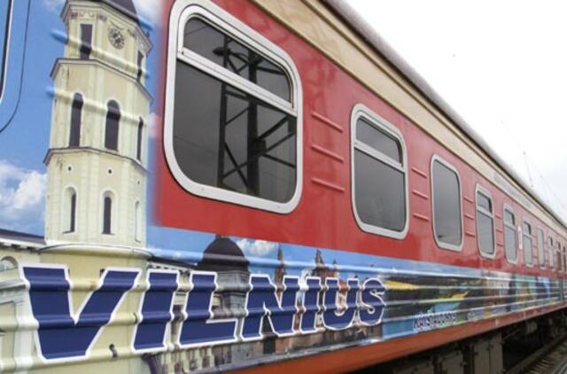 Ekstremali kelionė traukiniu Klaipėda-Vilnius baigėsi policijoje