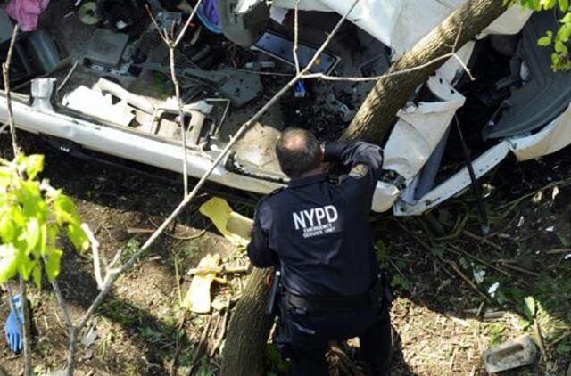 JAV nuo tilto nulėkus automobiliui žuvo septyni žmonės