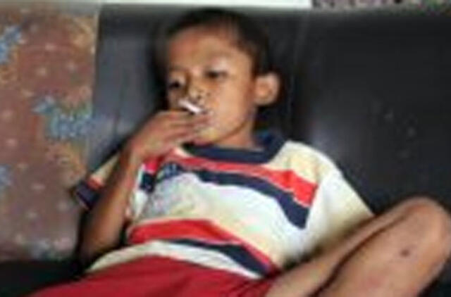 Ketverius metus rūkęs 8-metis atsikratė žalingo įpročio