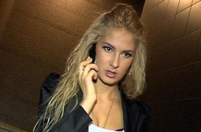 Kristina Ivanova žurnalistams atvėrė savo dar įrenginėjamo grožio salono duris