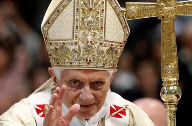 Popiežius per Didžiojo ketvirtadienio pamaldas smerkė nepaklusniuosius