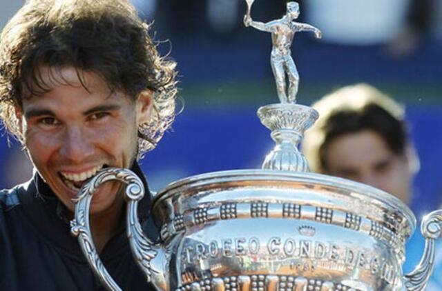 Rafaelis Nadalis septintą kartą laimėjo turnyrą Barselonoje