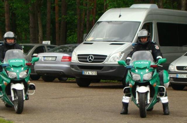 Savaitgalį bus tikrinamas vairuotojų blaivumas