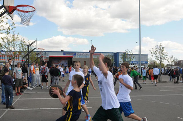 Šeštadienį Klaipėdoje - gatvės krepšinis