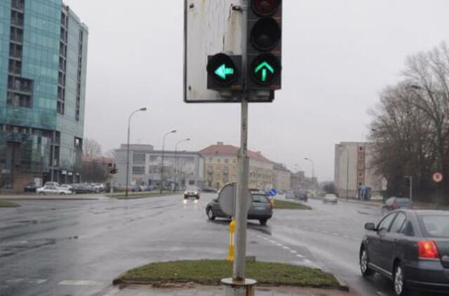 Šviesoforai gaus rodykles