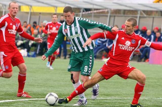 Vilniaus "Žalgiris" patyrė pirmąją nesėkmę A lygos čempionate