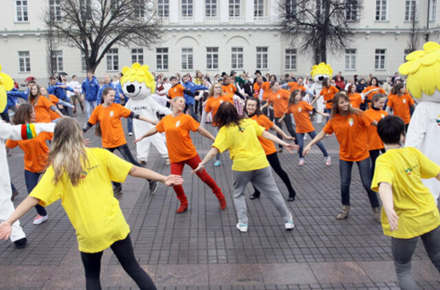 Vilniuje pristatytos Prezidentės globojamos TAFISA sporto visiems žaidynės