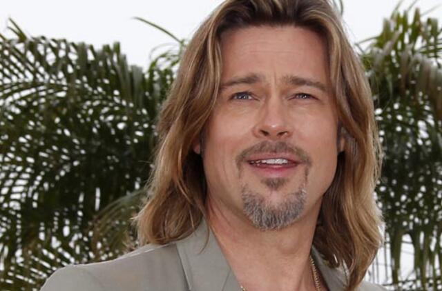 Bradas Pittas neigia gandus apie greitai įvyksiančias vestuves su Angelina Jolie
