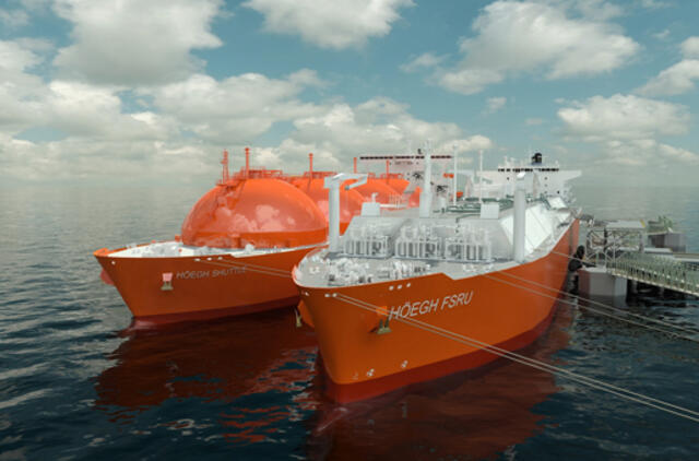 Dujų terminalo PAV - jau šią savaitę