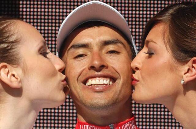 Dviratininkas Ramūnas Navardauskas prarado "Giro d'Italia" lyderio poziciją