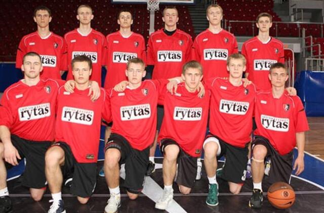 Eurolygos jaunių turnyro nugalėtojai - "Lietuvos ryto" krepšininkai