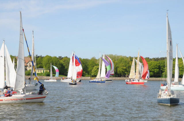 "Gero vėjo" nugalėtojai – jachta "Baraka"