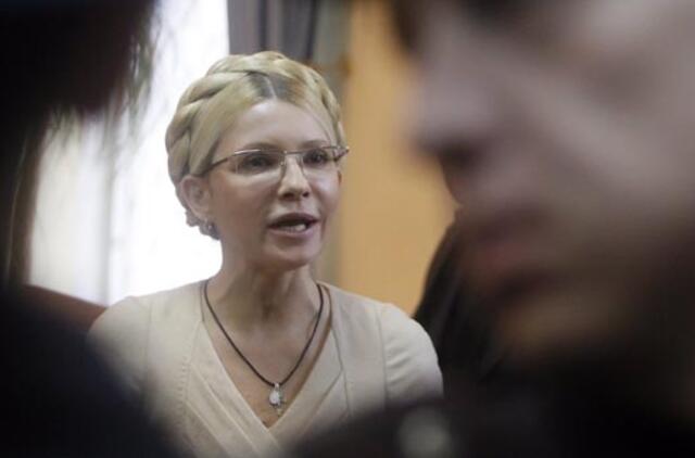 Į ligoninę atvežta Julija Tymošenko nutraukė bado streiką
