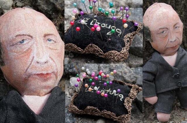 Interneto aukcione - Andriaus Kubiliaus lėlė ritualams