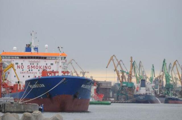 Krovinių apyvarta uoste stabilizuojasi