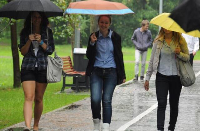 Laukia permainingų orų savaitė