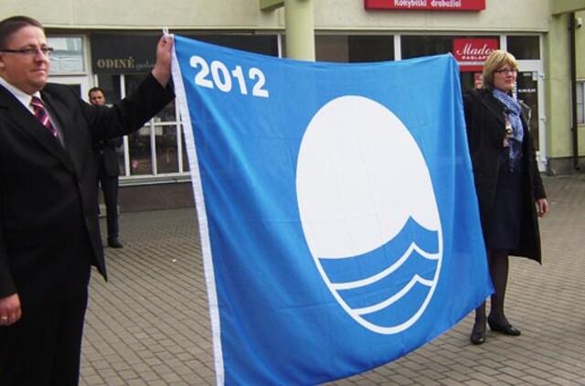 Palangos paplūdimiui - Mėlynoji vėliava