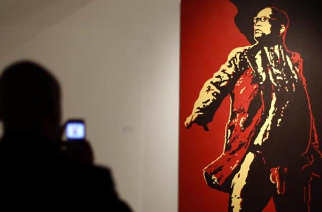 PAR prezidentas nori uždrausti paveikslą, vaizduojantį jį apnuogintomis genitalijomis