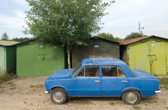 Sovietiniai automobiliai primena lenktynininkų šlovę