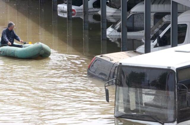 Tbilisį nusiaubė potvynis, žuvo penki žmonės