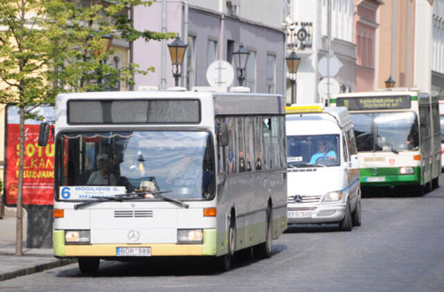 Vasarą viešasis transportas važiuos kitaip