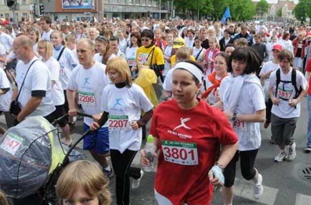 "Vilties bėgimas": liko penkiolika dienų