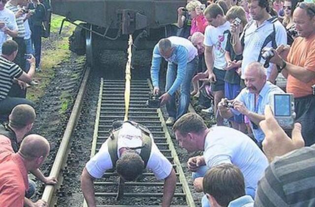 Avarijoje žuvo stipriausias Ukrainos žmogus