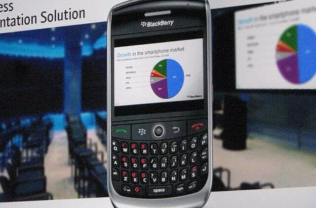 "BlackBerry" gamintoja panaikins 5 tūkst. darbo vietų