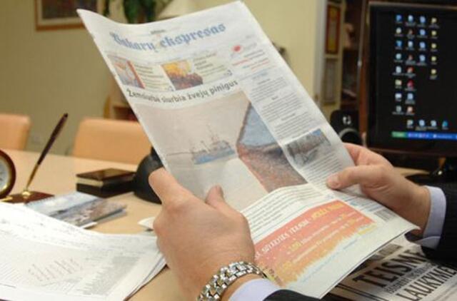 Dienraščio prenumerata - vis dar už mažiausią kainą