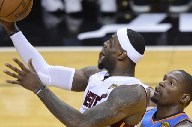 "Heat" krepšininkai iškovojo antrąją pergalę NBA finalo serijoje