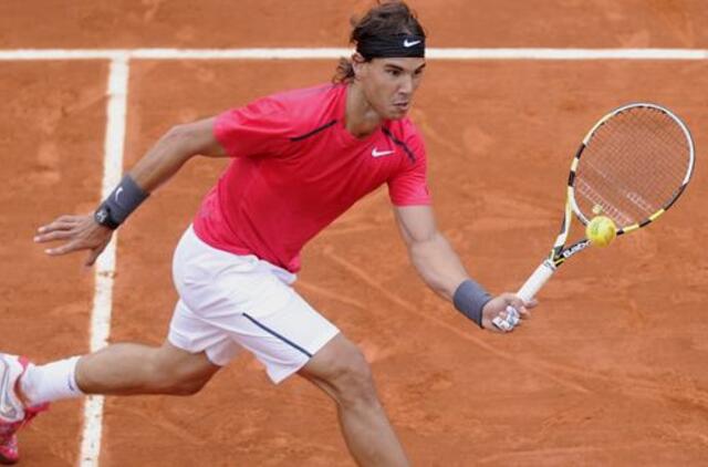Ispanas Rafaelis Nadalis nesunkiai pateko į "French Open" ketvirtfinalį