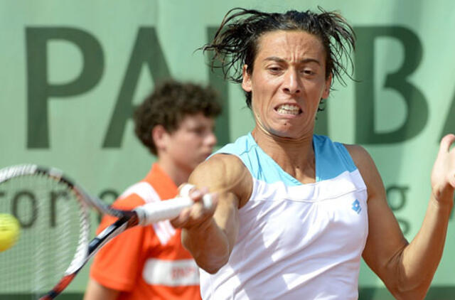 Italė Francesca Schiavone pralaimėjo trečiame "French Open" rate