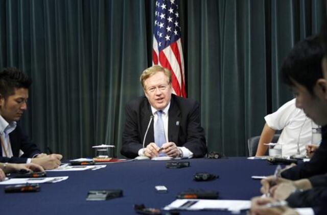 JAV kol kas neketina teikti Šiaurės Korėjai pagalbos maisto produktais