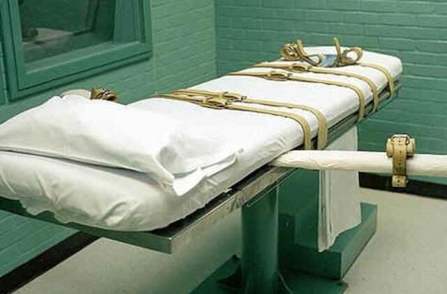 JAV mirties bausmė įvykdyta prieš 25 metus nuteistam žudikui