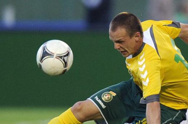 Latviai sutriuškino Lietuvos futbolininkus
