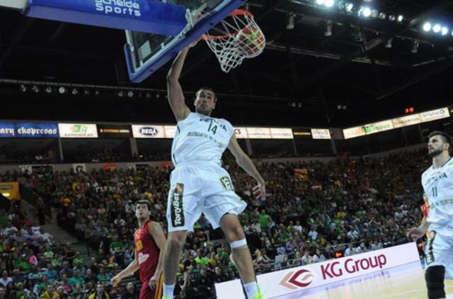 Lietuvos rinktinė Klaipėdoje pralaimėjo makedonams