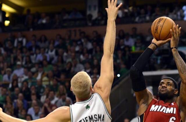 "Miami Heat" išlygino Rytų konferencijos finalo serijos rezultatą 3-3